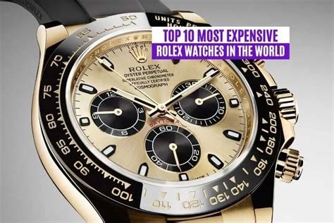 how expensive is rolex|the most expensive rolex world.